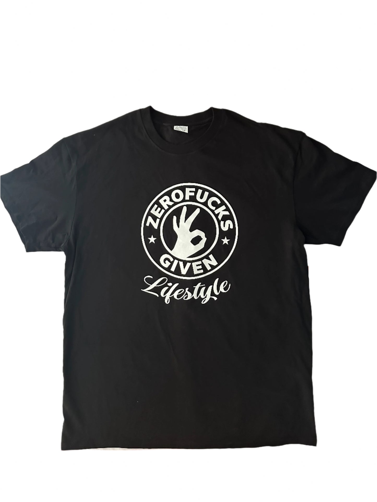 Zero Fucks Given Black Classic Tee