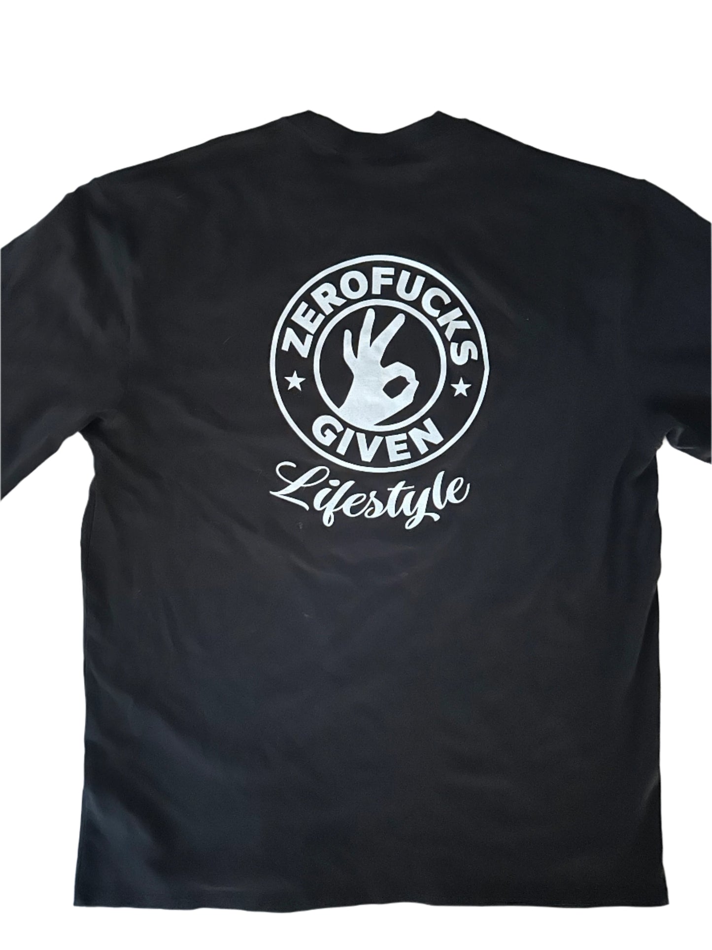 Zero Fucks Given Long Sleeve Black