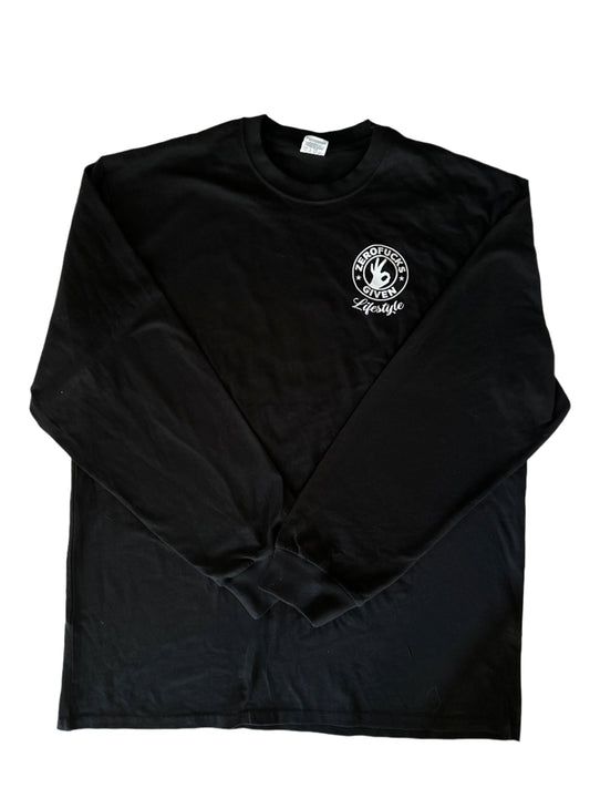 Zero Fucks Given Long Sleeve Black