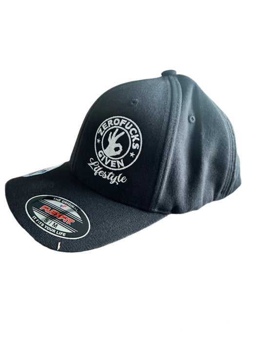 Zero Fucks Given FlexFit Hats S/M