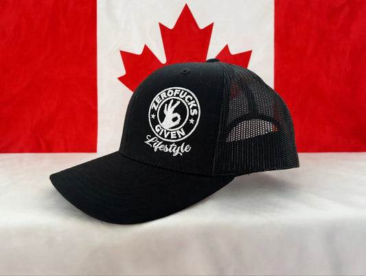 Black Trucker Hat